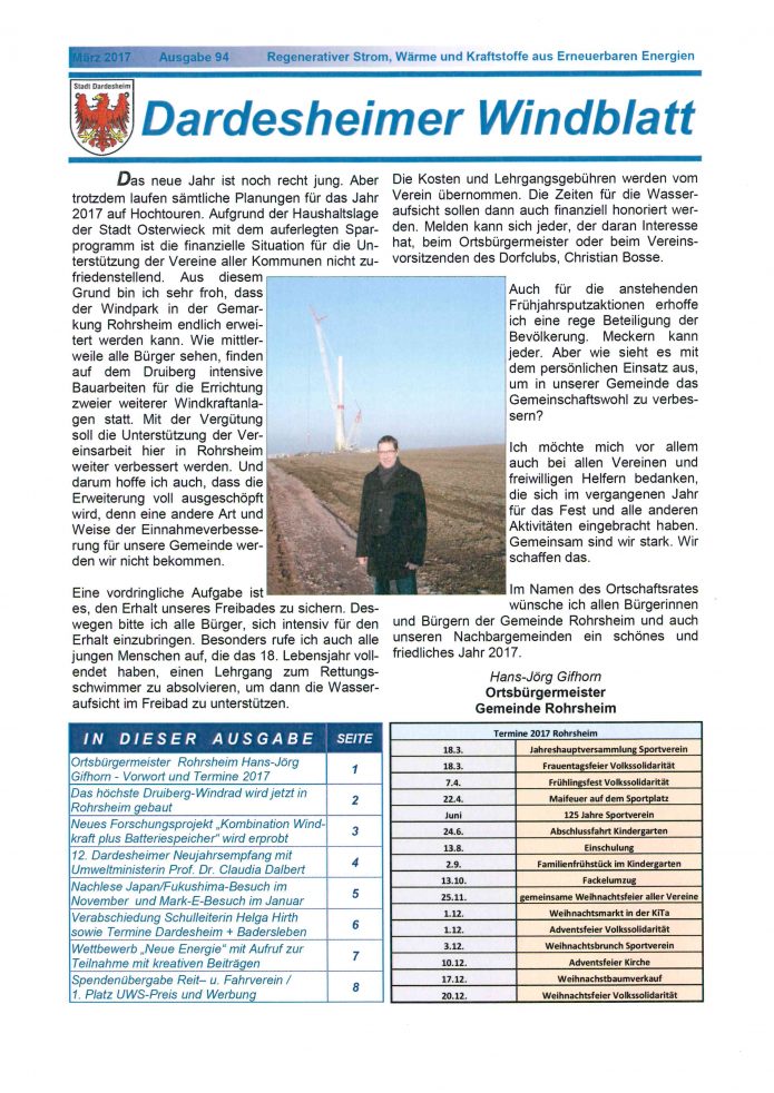 Dardesheimer Windblatt 94